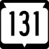 State Trunk Highway 131 marker