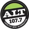 former logo under previous alternative rock format