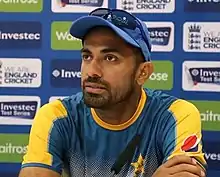 Wahab Riaz in 2017