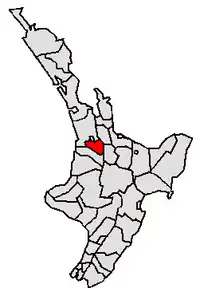 Location of Waipa District