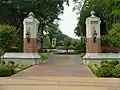 Walkway, facing toward Wesleyan Hall