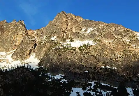 Wallaby Peak at sunset