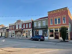 Walnut Street in Downtown Lawrenceburg