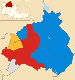 2006 results map