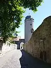 Gate and Tower of the medieval town-fortification in Warburg