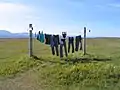 Washing line in Iceland