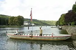 A boat on the Meuse in Waulsort