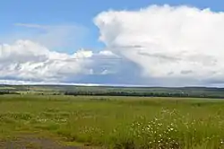 Summer clouds over Vanderhoof