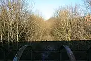 The disused railway line (pictured in 2008)