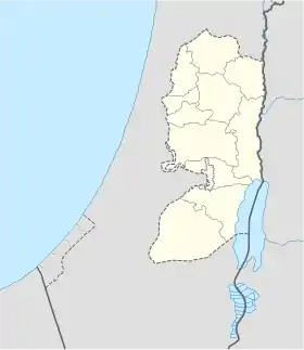 Ebal is located in the West Bank