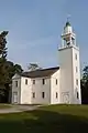 The colonial meeting house in West Barnstable, Massachusetts