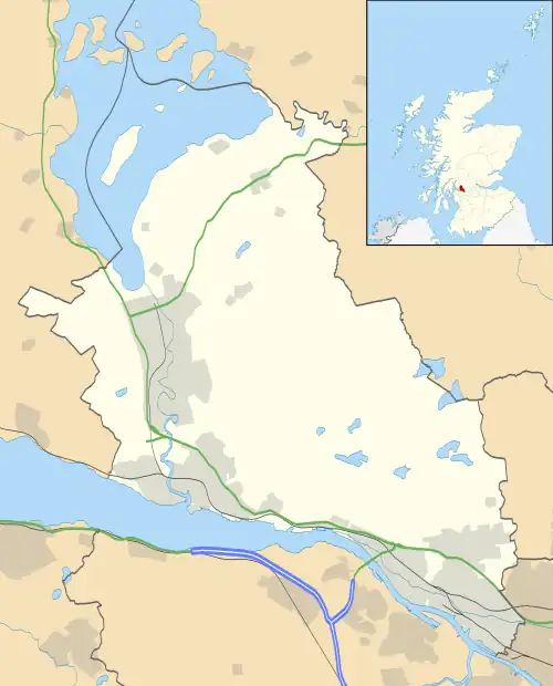 Vale of Leven Hospital is located in West Dunbartonshire