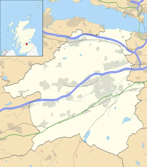 Cobbinshaw is located in West Lothian