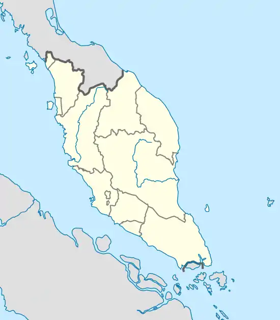 Simpang Ampat is located in Peninsular Malaysia