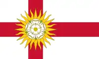 Official flag of the West Riding of Yorkshire