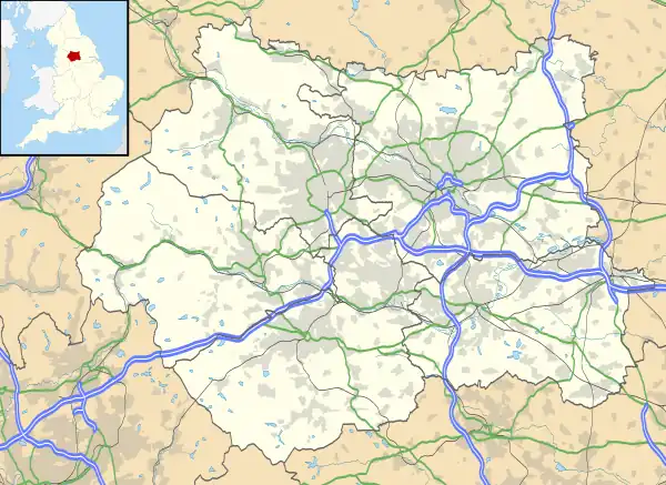 Bramham is located in West Yorkshire