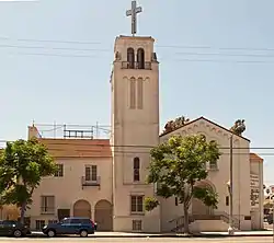 The historic Mission Revival styleWestminster Presbyterian Church