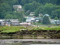 Wheeler, as seen across the Nehalem River estuary