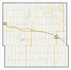 Rural Municipality of Whiska Creek No. 106 is located in Whiska Creek No. 106