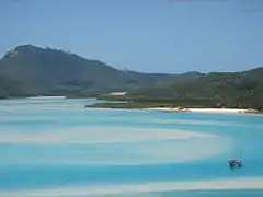 Hill inlet, north of Whitehaven Beach