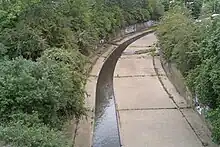 River Crouch, Wickford. Narrow but quite deep!