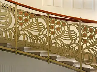 Stairway of Majolica House (1898)