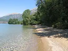 Beach near Ohrid