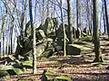 Granite rocks Wildfrauhaus (Fischbachtal)