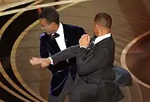 Will Smith slapped Chris Rock