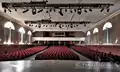 Wilson Auditorium on the campus of James Madison University looking toward the stage. Photographed by Richard Finkelstein in 2014.