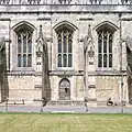 Winchester Cathedral, South nave aisle windows