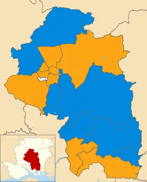 2018 results map