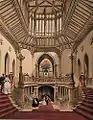 Grand Staircase, Windsor Castle, created by Wyatville (1824-1840) later rebuilt by Anthony Salvin