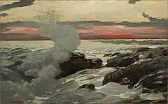 Winslow Homer, West Point, Prout's Neck, 1900, oil on canvas