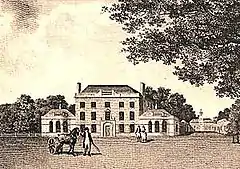 Wiseton Hall c.1790