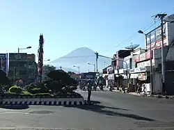 Mount Sumbing, view from Wonosobo