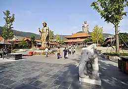 Xiangfu Buddhist Temple in Wuxi.