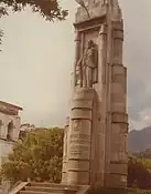 President Justo Rufino Barrios monument in Quetzaltenango.