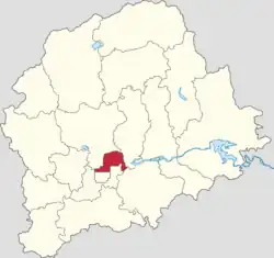 Location within Pinggu District