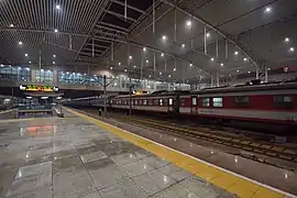 Platforms of the station