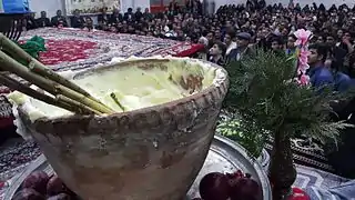 Kafbikh in the Yalda public ceremony 2016 in Gonabad