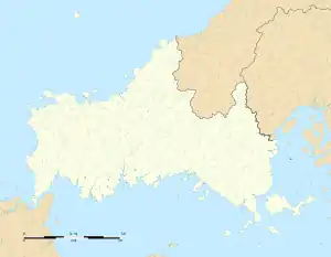 Shimonoseki is located in Yamaguchi Prefecture