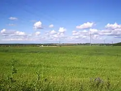 Landscape near the settlement of Zavolzhye in Yaroslavsky District