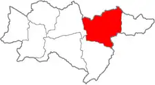 Location in the Yekaterinoslav Governorate