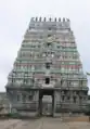 Gopuram of the temple