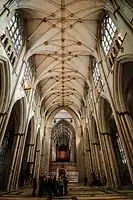 York Minster chancel, looking west