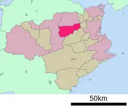 Location of Yoshinogawa