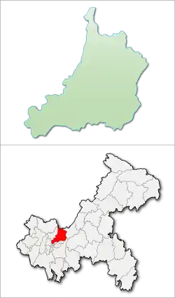 Yubei District in Chongqing