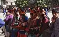 Yi girls in Lijiang (1989)