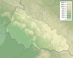 Pikui is located in Zakarpattia Oblast